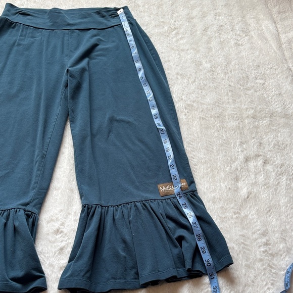 Matilda Jane Women’s Ruffle Bottoms - Teal Blue - Picture 2 of 6